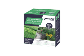Kit Irrigation Goutte à Goutte Jardin 60PCS - 20M Tuyau - Pression Équilibrée - Économie D'Eau