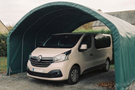 Abri véhicule largeur 6 m Lascaux