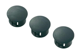 Embout Bouchon à Ailettes Pour Tube Carré 60 Mm (6 Cm) - PVC, Neuf Sous Emballage, EAN 5052751166851