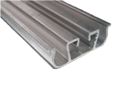 Barre à clips Aluminium 2m équipée