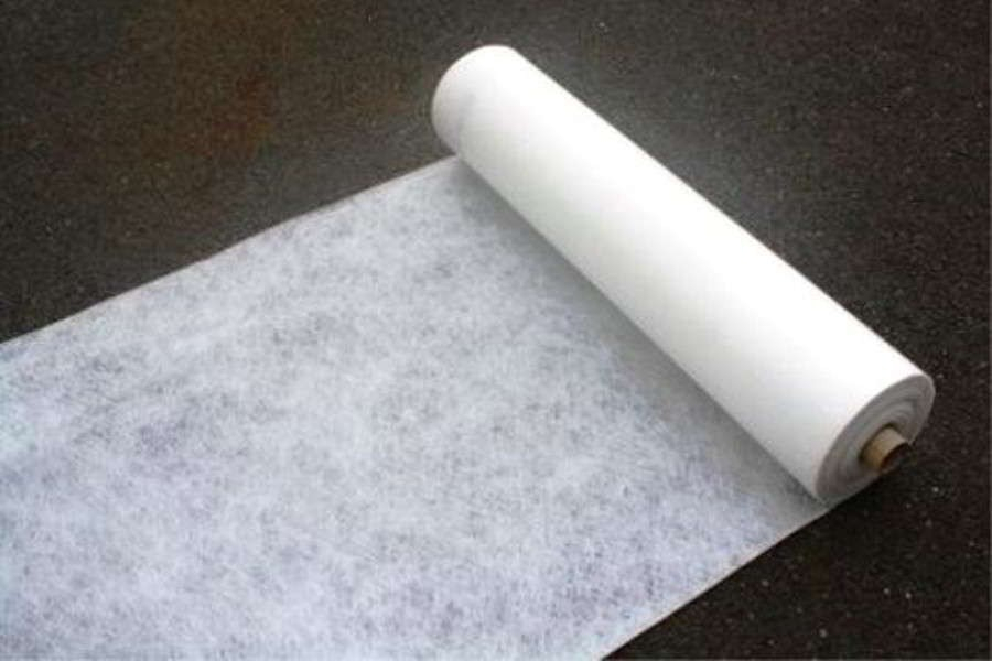 Feutre Géotextile 150g/m² - 50m² - Anti-Mauvaises Herbes Et Drainant - Pour Jardin Et Terrasses